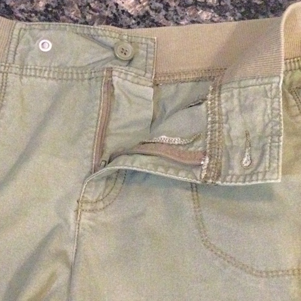 Faded Glory Green Cargo Shorts - Picture 8 of 9